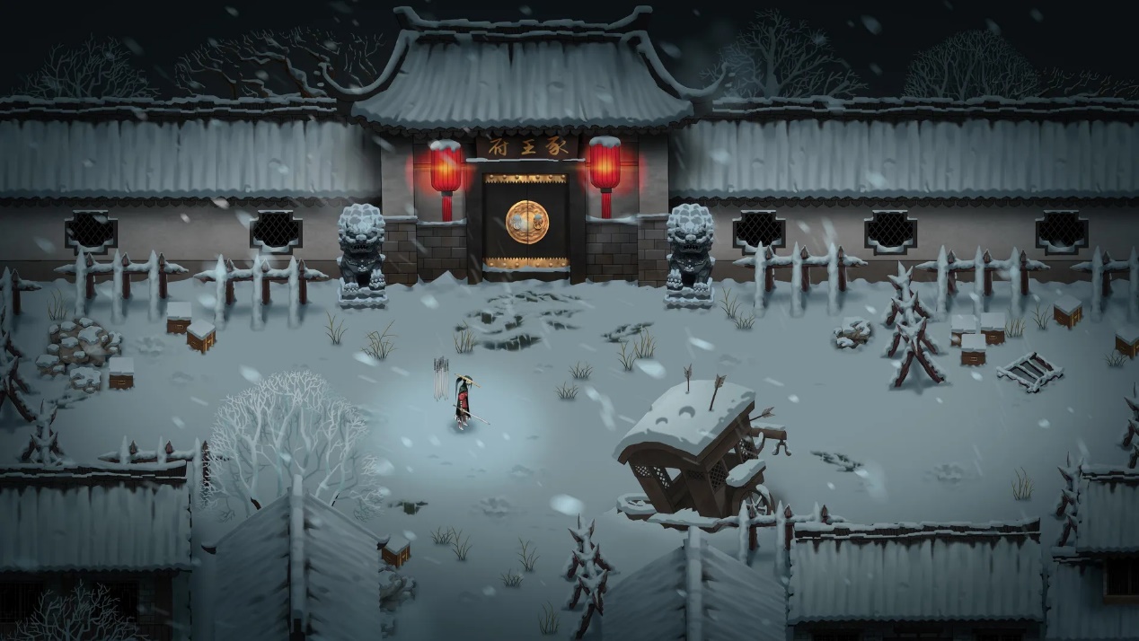 《暖雪》：天降怪雪，不寒且温亦不融，故名“暖雪”！