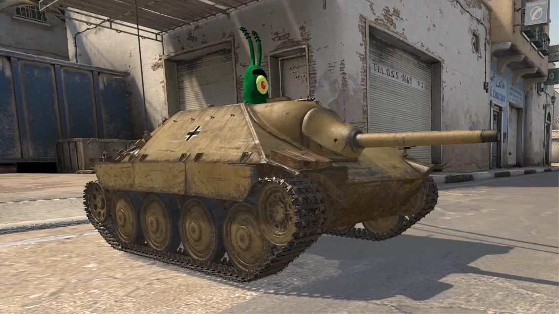 当你在CSGO起了坦克