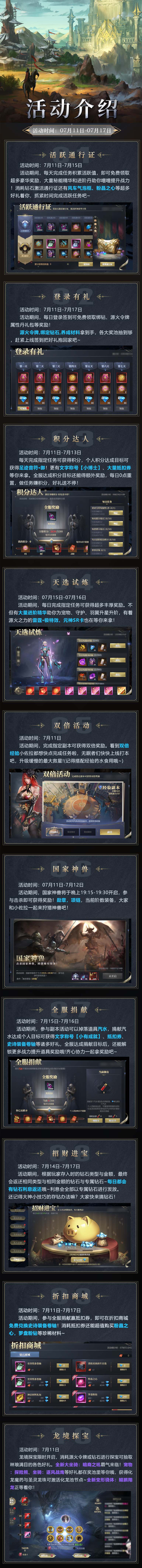 活动速递丨全服捐献小博士称号肝下！折扣商城装备卷轴免费换~全新外显抢先看，内含福利！
