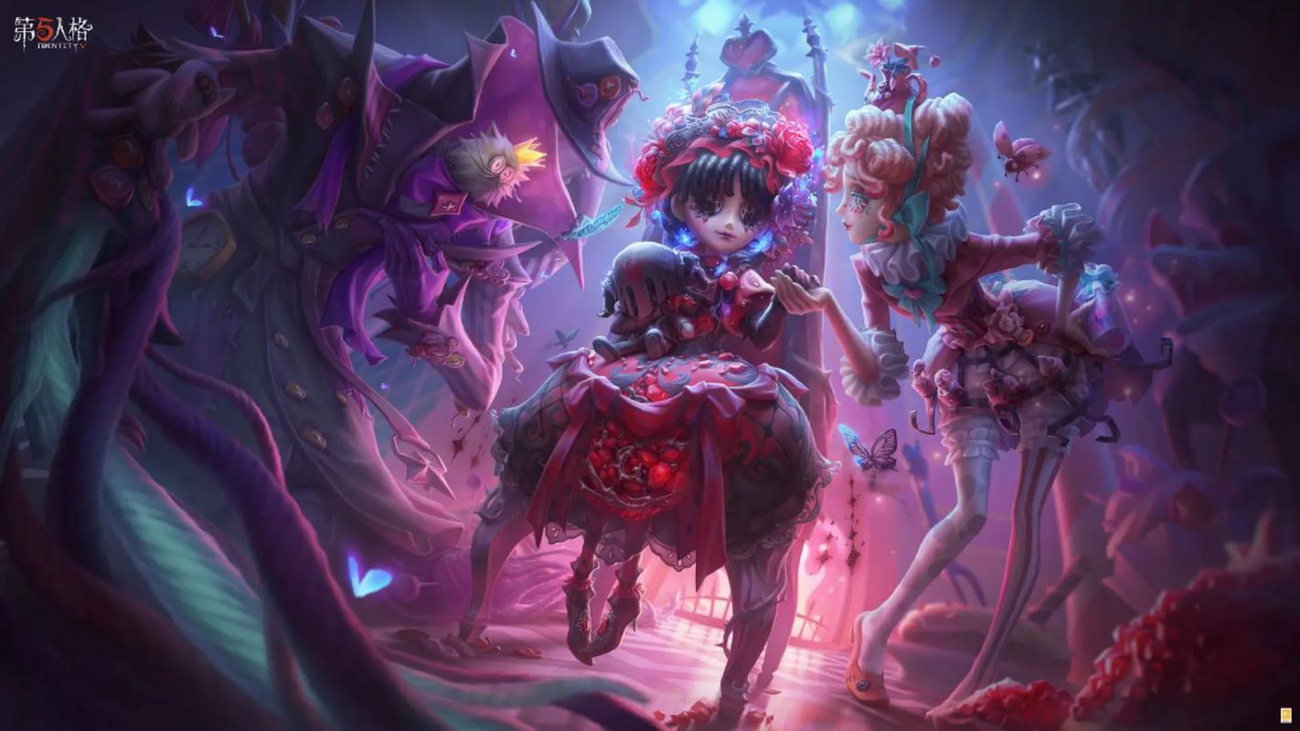 《第五人格》红蝶金皮登场，永夜颂诗开启万圣狂欢！