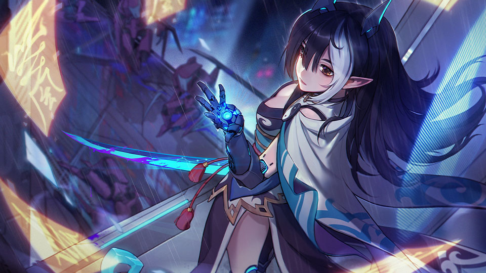 娜贝离诗角色PV——「机骨莲芯」