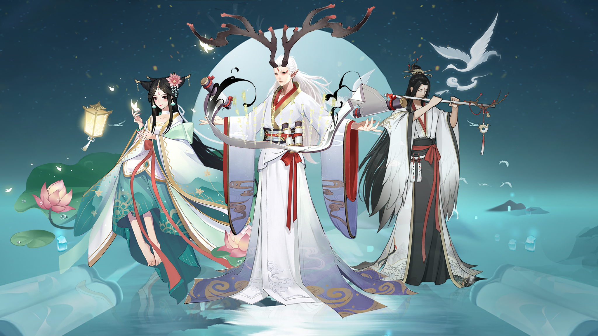 唯美国风山海仙侠手游《上古修仙》背景介绍