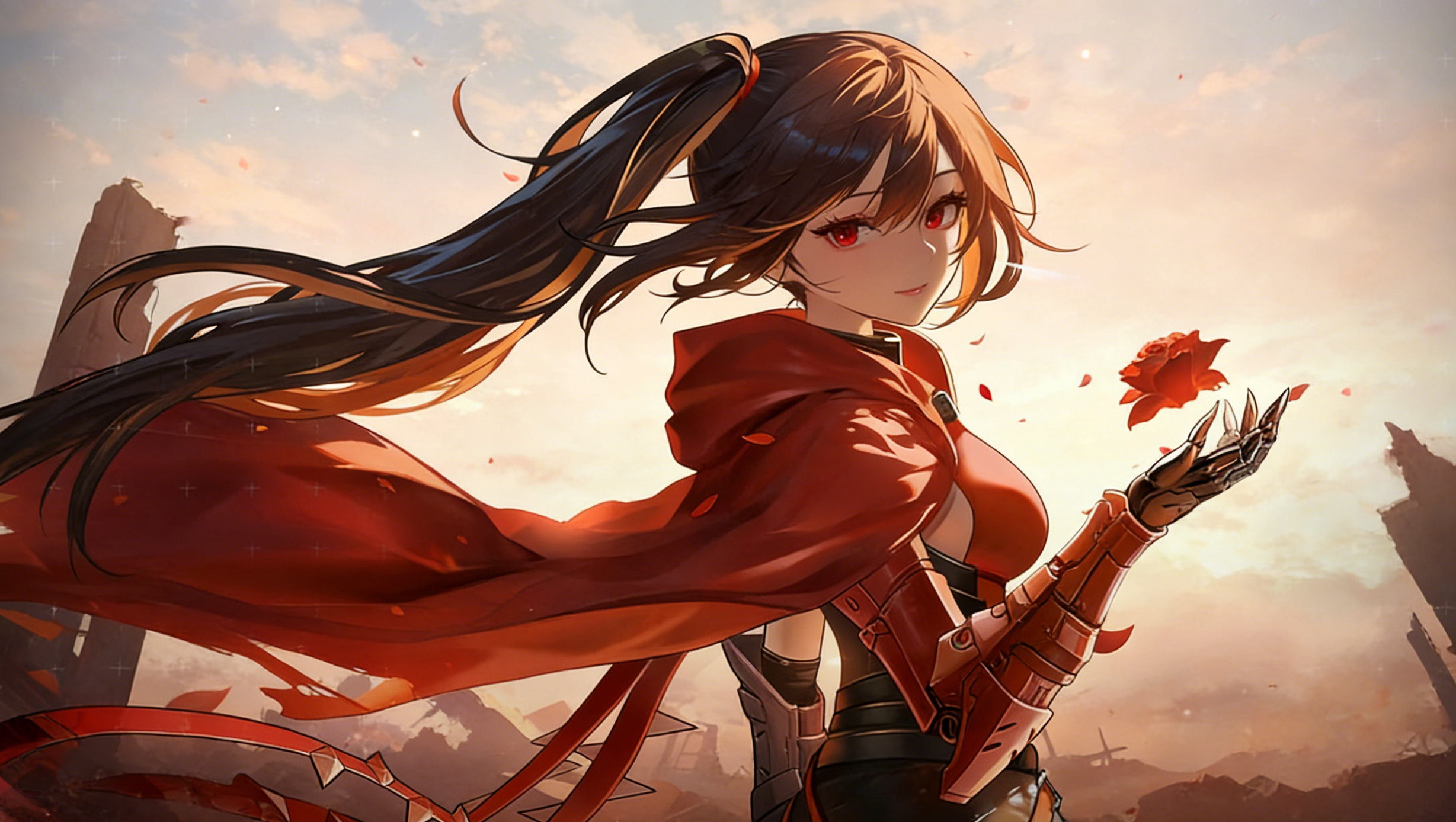 源序空间蔷薇｜飒爽二次元美少女登场
