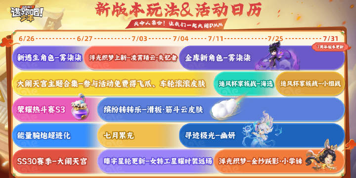 【重磅更新】大闹DMM！｜暑假版本玩法&活动抢先看  ​​​