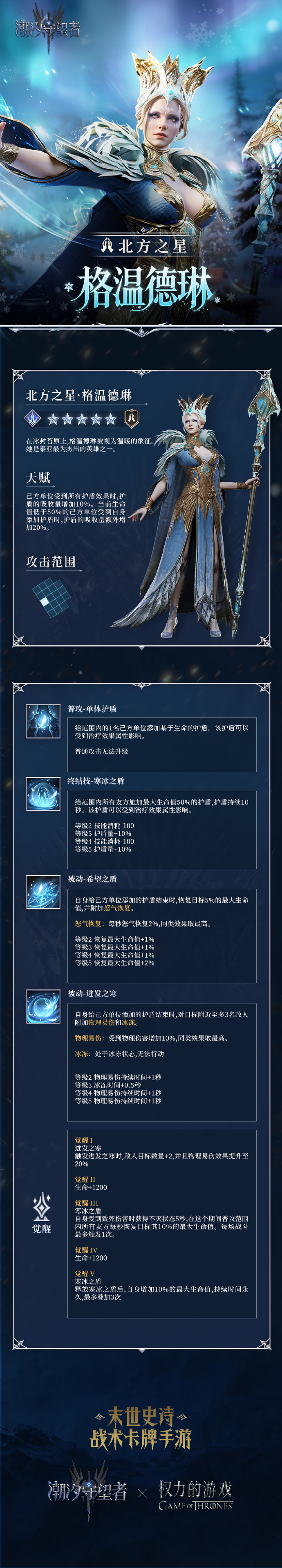 潮汐档案馆丨「北方之星·格温德琳」英雄档案