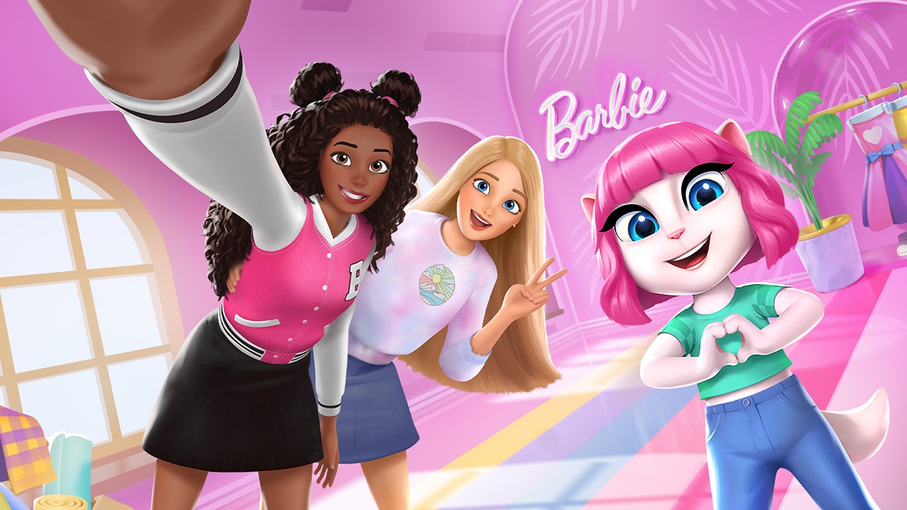 Barbie×我的安吉拉2：全新数字游戏联动将于4月2日推出
