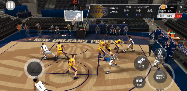 美职篮2K20：控球后卫需要找突进强势三分球能力高的位置保持得分