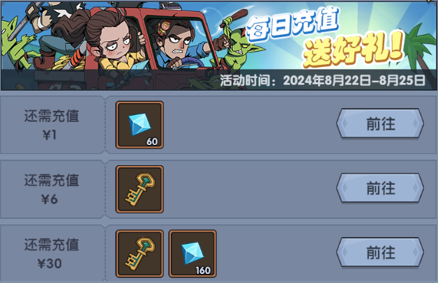 8月22日停服更新公告丨业火燎原返场，转盘免单限时来袭！