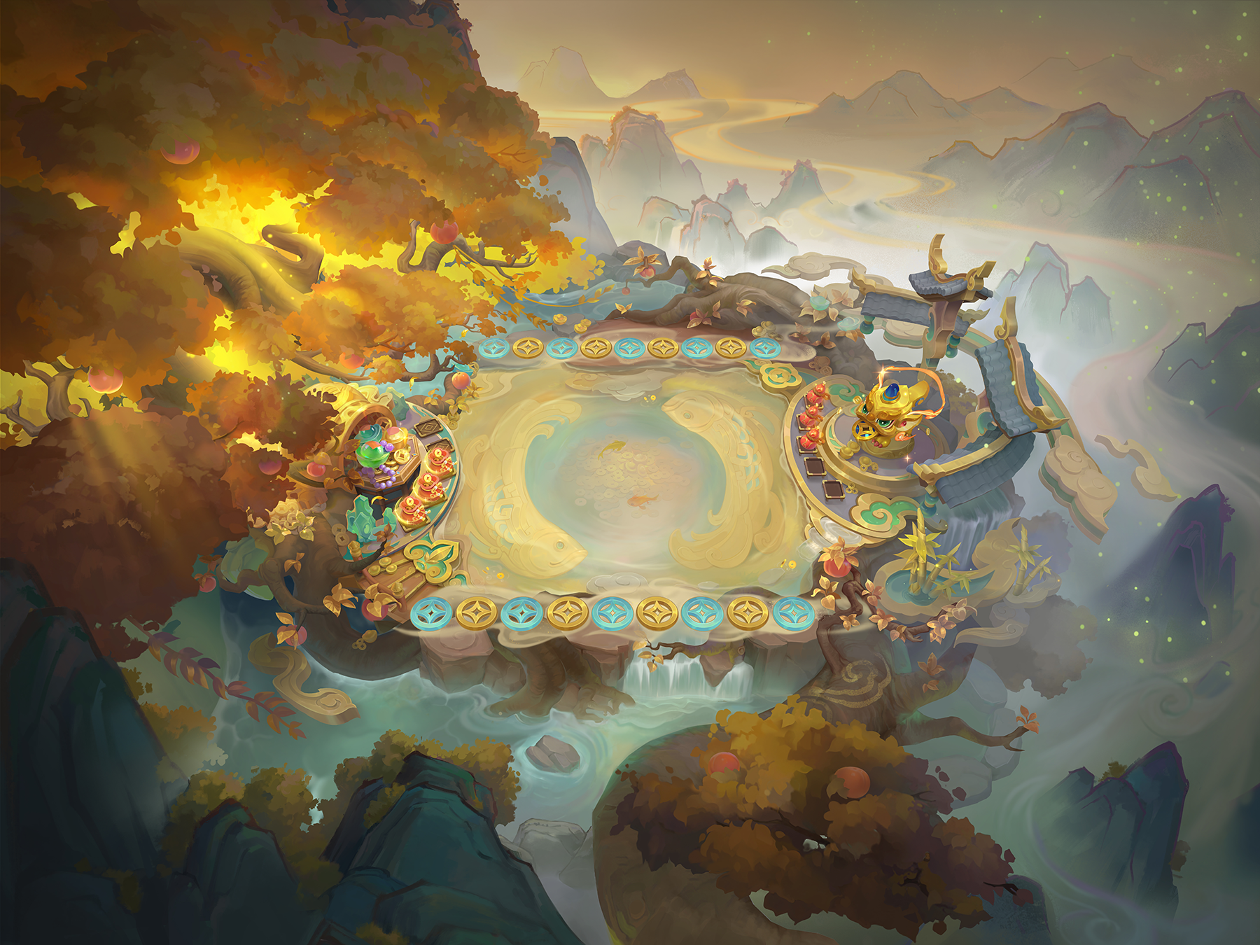 【金枝玉叶鲤宝池】竞技场  预览