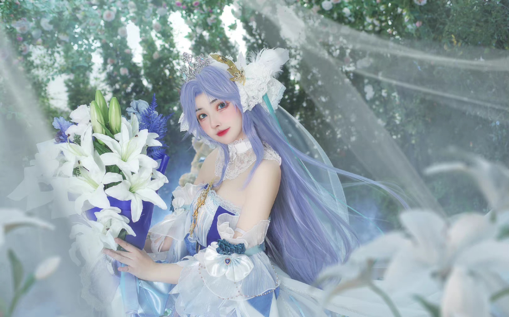 大乔挚爱花嫁cos