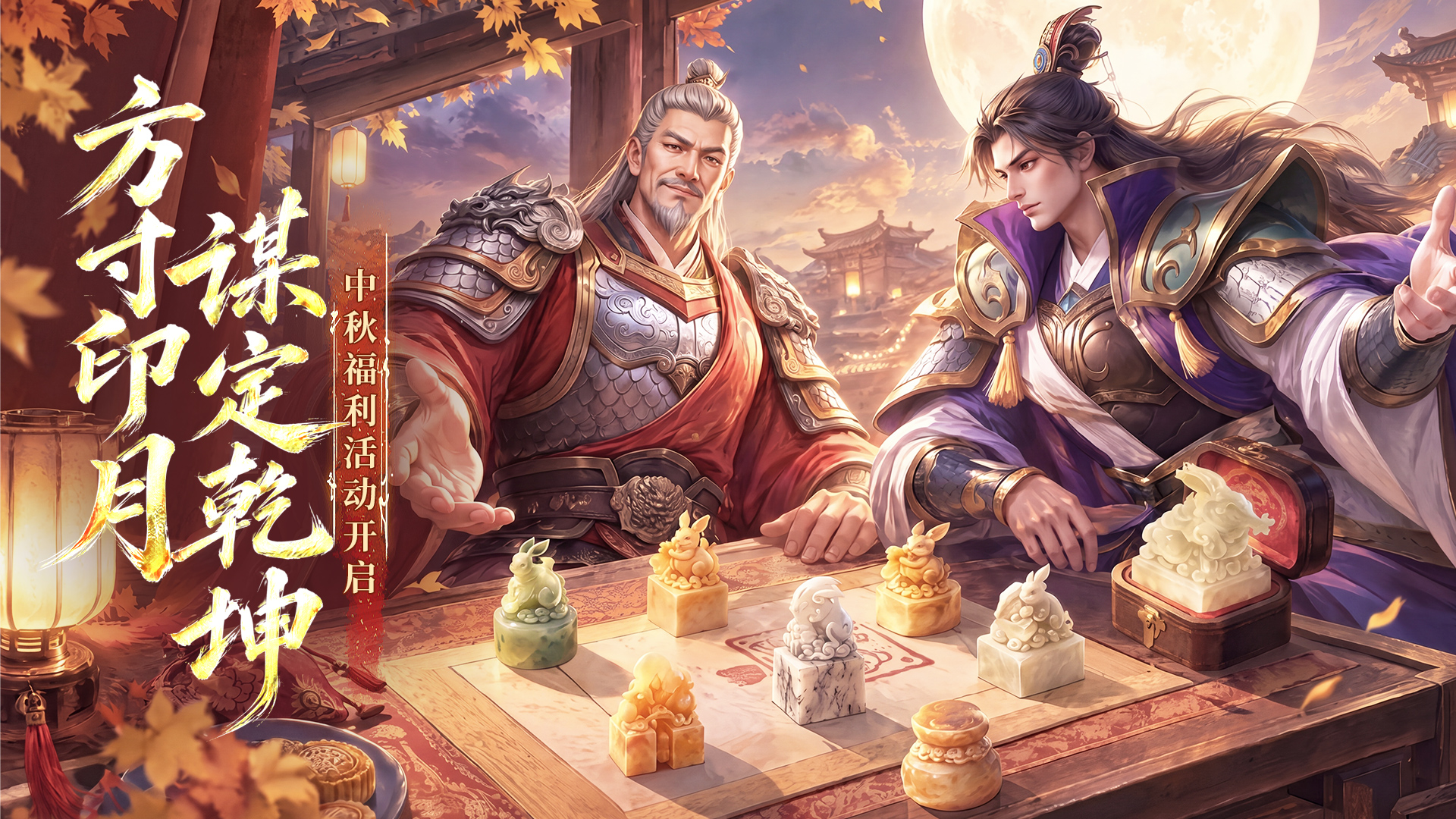 《朕的江山》「方寸印月·谋定乾坤」中秋活动即将开启