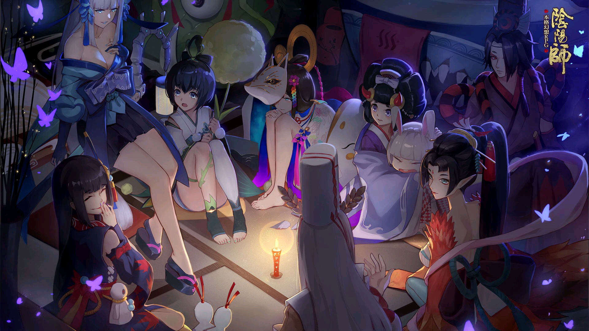 《阴阳师》岩彩新皮上线，秋韵活动开启​!