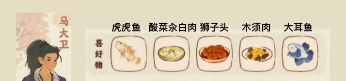 马大卫喜好