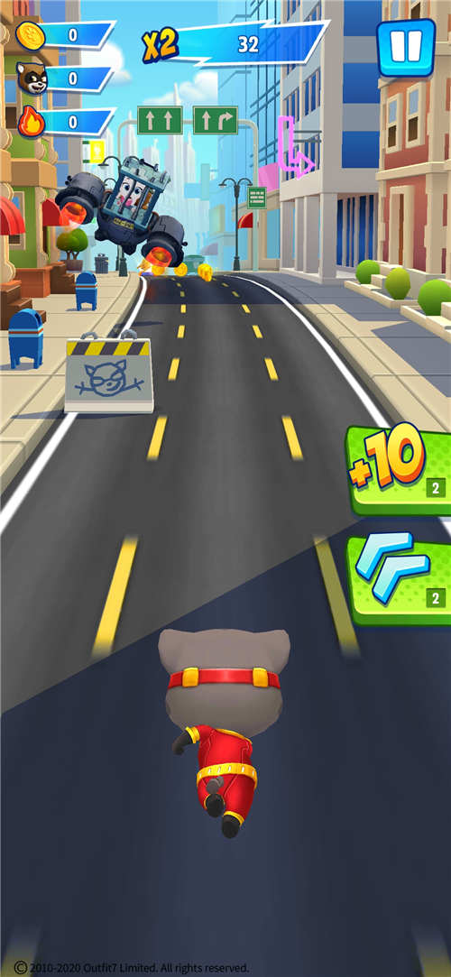 《汤姆猫英雄跑酷》新手攻略，这样跑稳拿高分