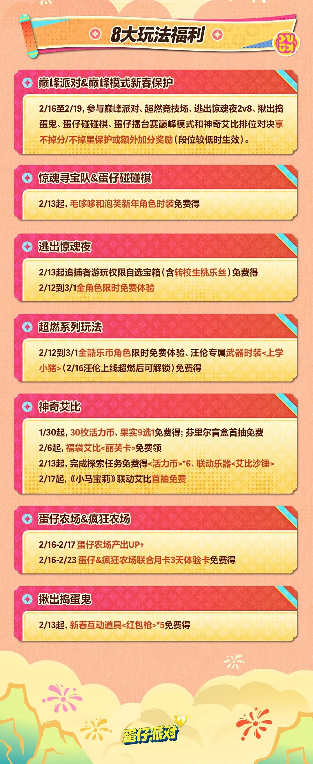 马年新春必须先“马”住这份爆料汇总！福利汇总篇