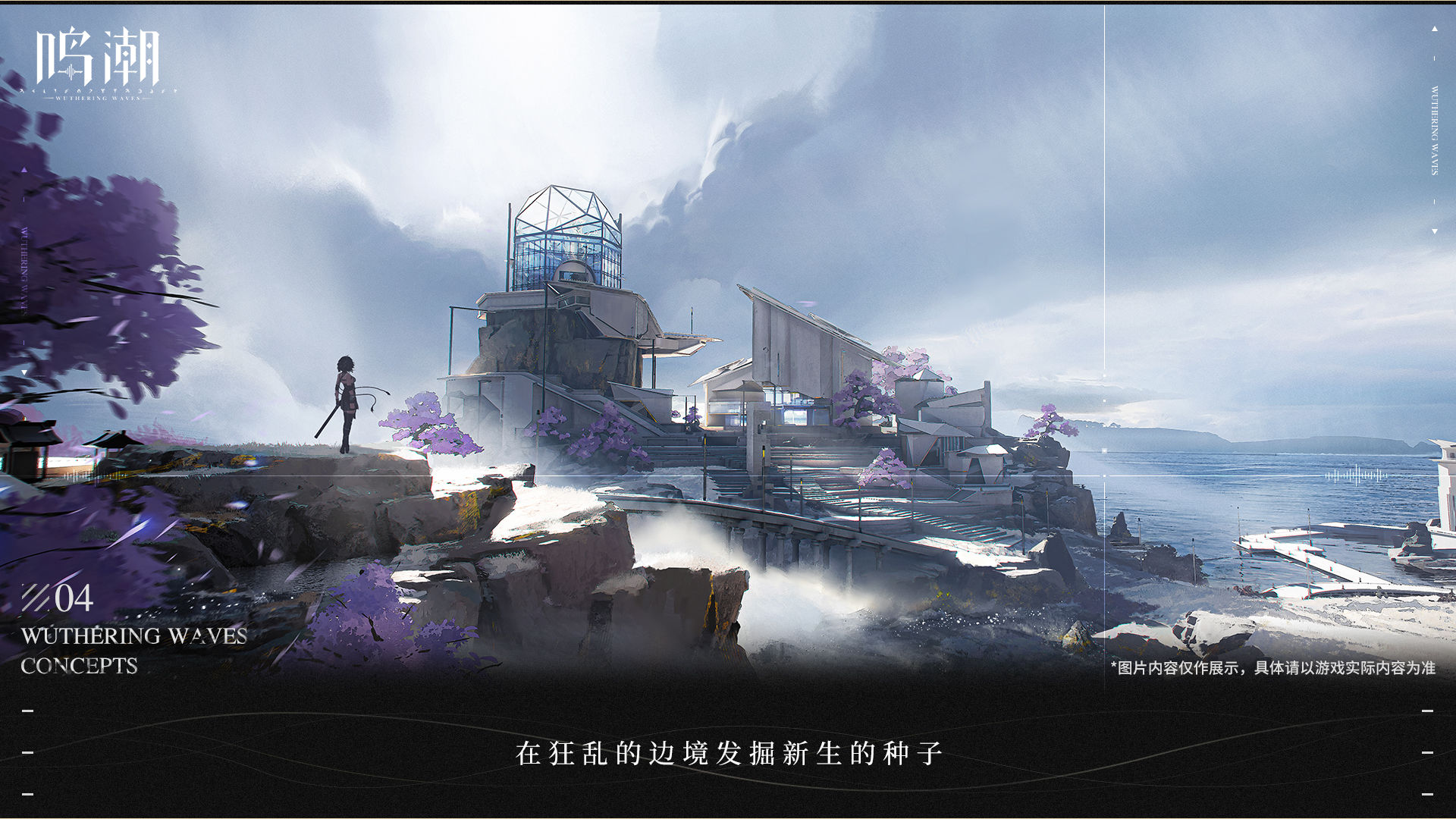 海边的花树