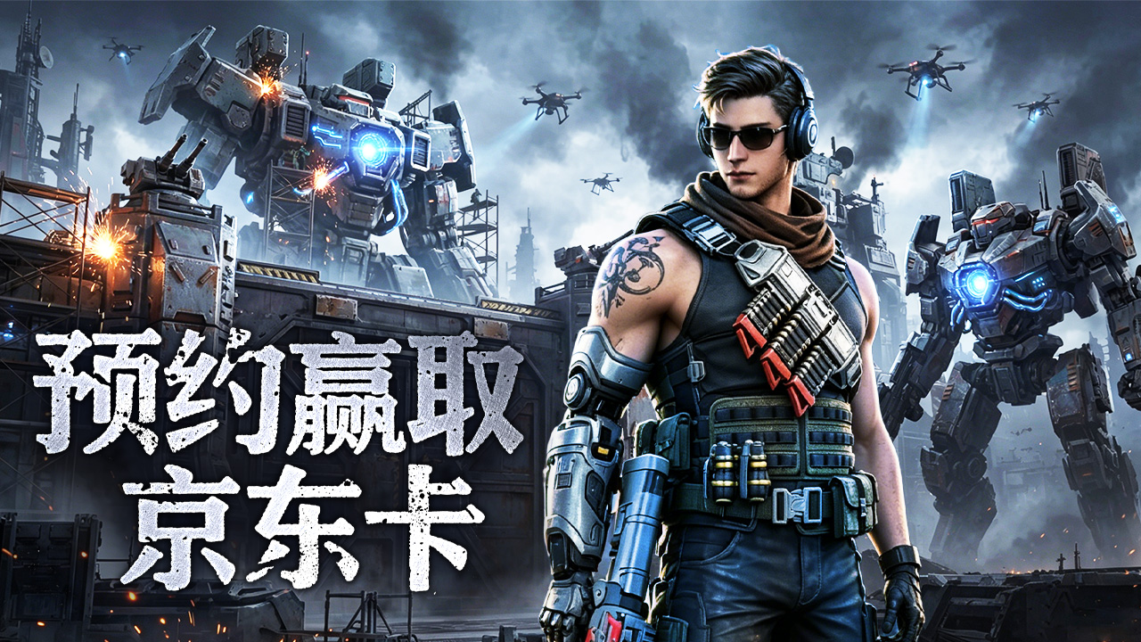 即将首发！《王牌机甲》预约赢京东卡