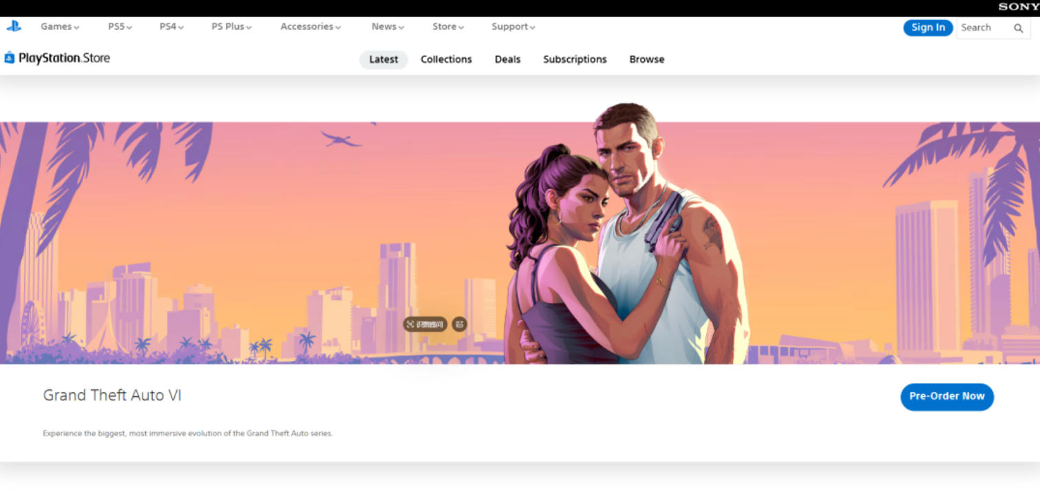 《GTA6》预售多疯狂？索尼“全方位力挺”，R星确认“不卖光盘”玩家惊呆