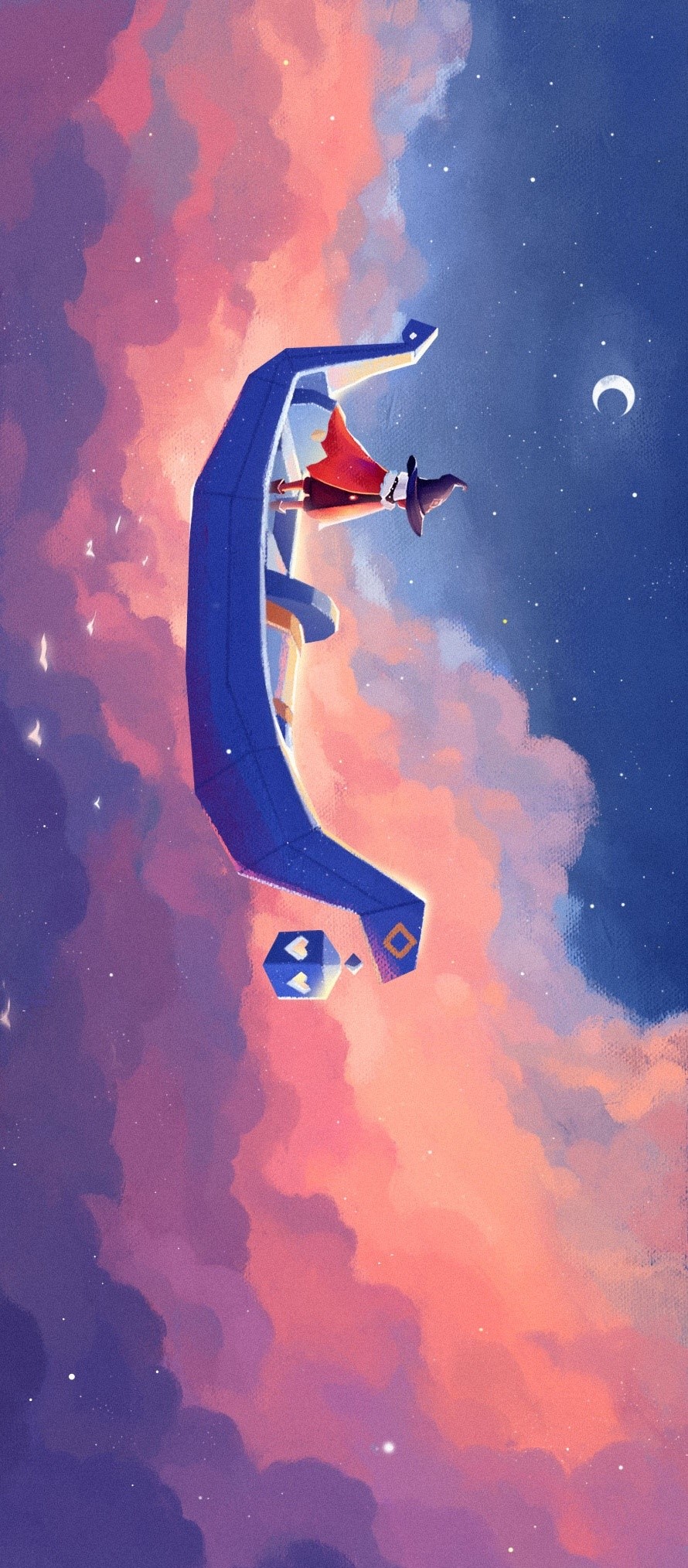 【光遇美图】漆黑的世界,我寻着光,遇到了你.