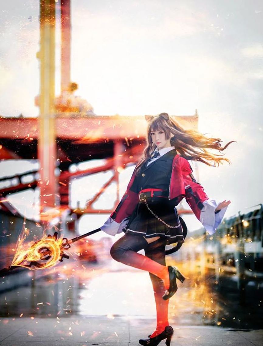 Cosplay丨《明日方舟》天火