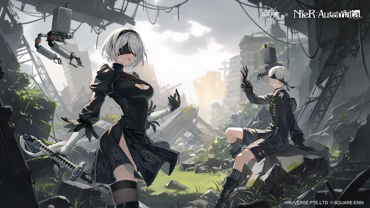 时装爆料丨《尼尔：机械纪元》联动时装「2B」「9S」