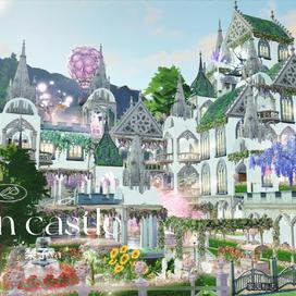 双人地基梦幻城堡系列 | Garden castle