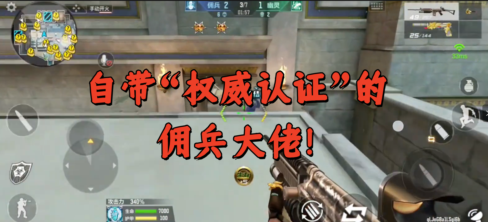 自带“权威认证”的佣兵大佬!