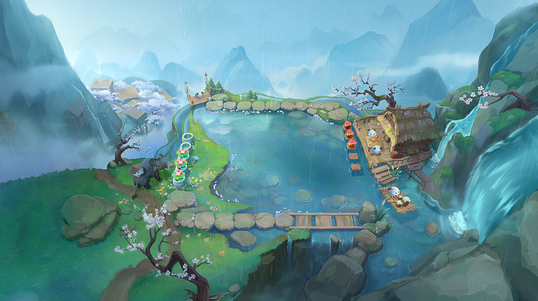 【烟雨杏花村】竞技场  预览