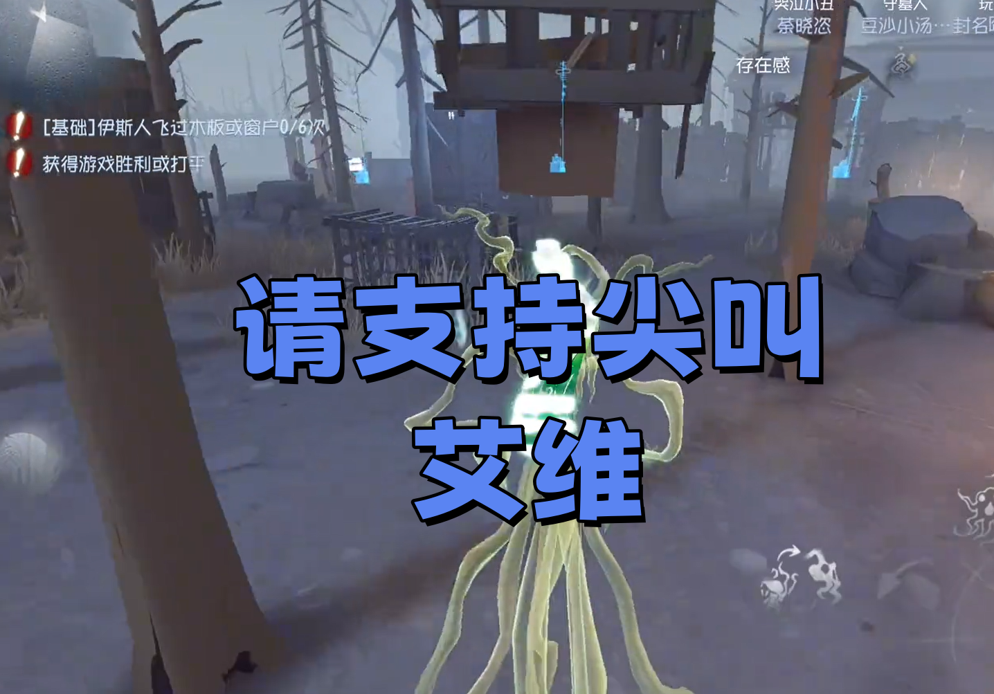 请支持尖叫艾维