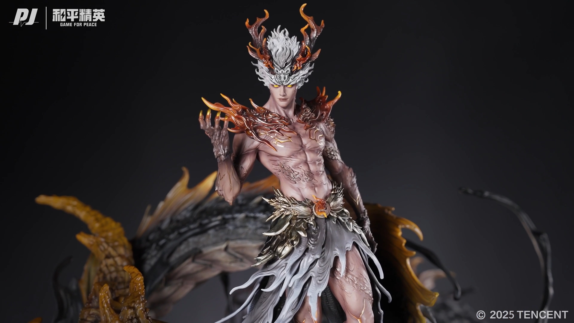 首款神装雕像“墨龙九天-敖渊”现已发售！