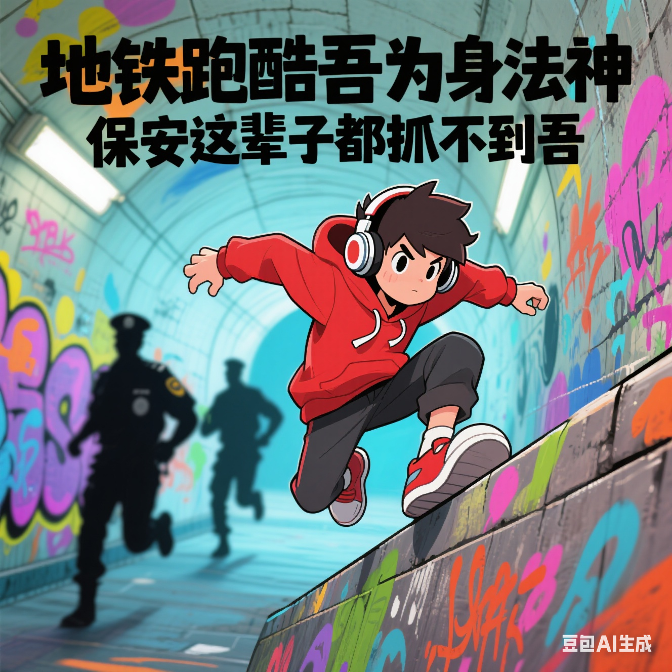 吾为身法神，保安这辈子都抓不到吾
