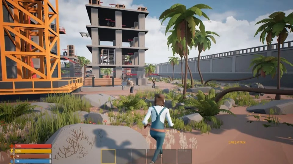 Steam喜加一！独立开放世界《SurrounDead Poly Construction》免费领