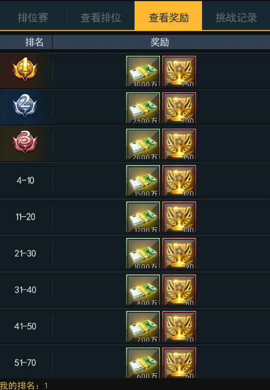 《足霸天下》排位赛