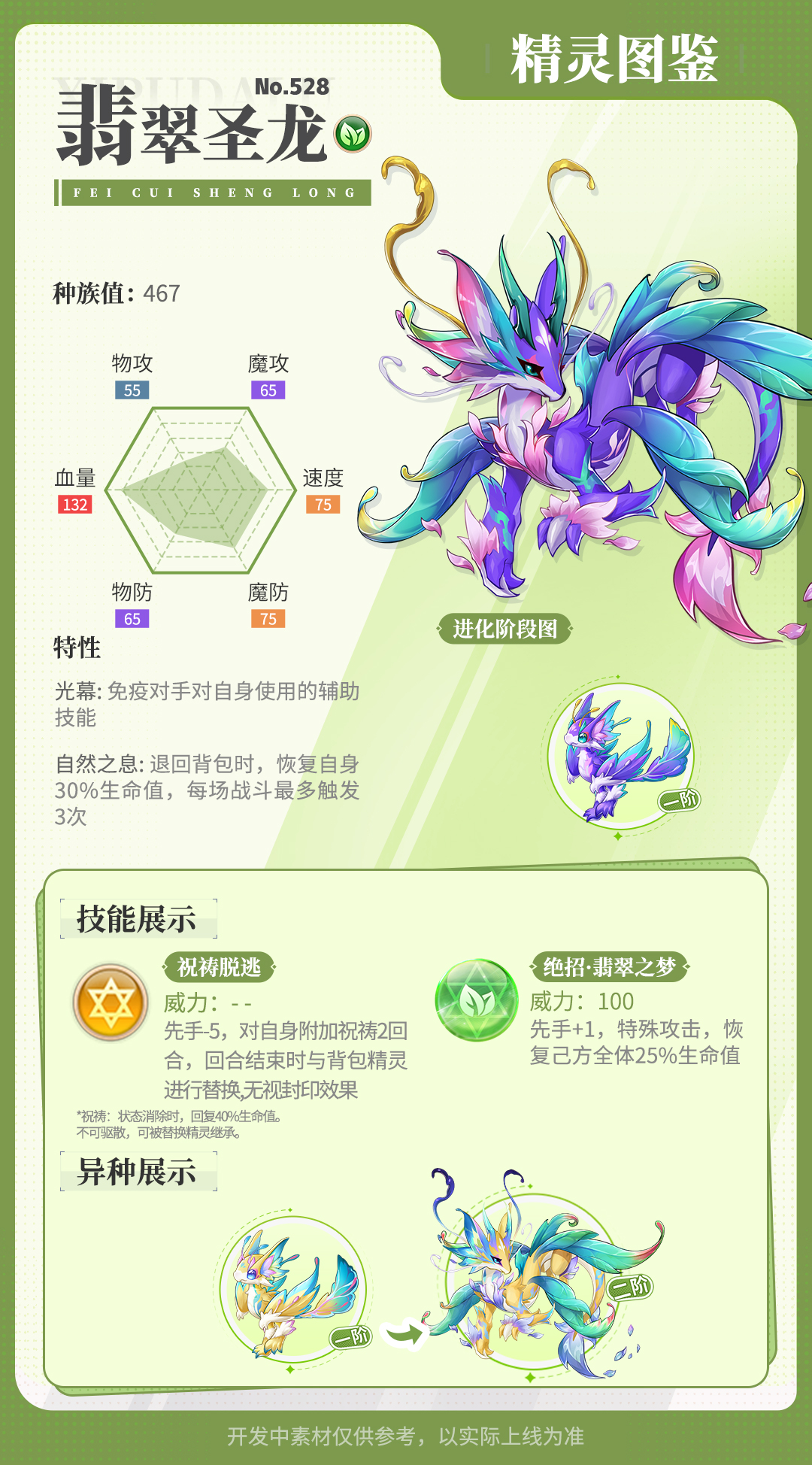 精灵百科|翡翠圣龙&暗影狼王（强化版）&花卷猬