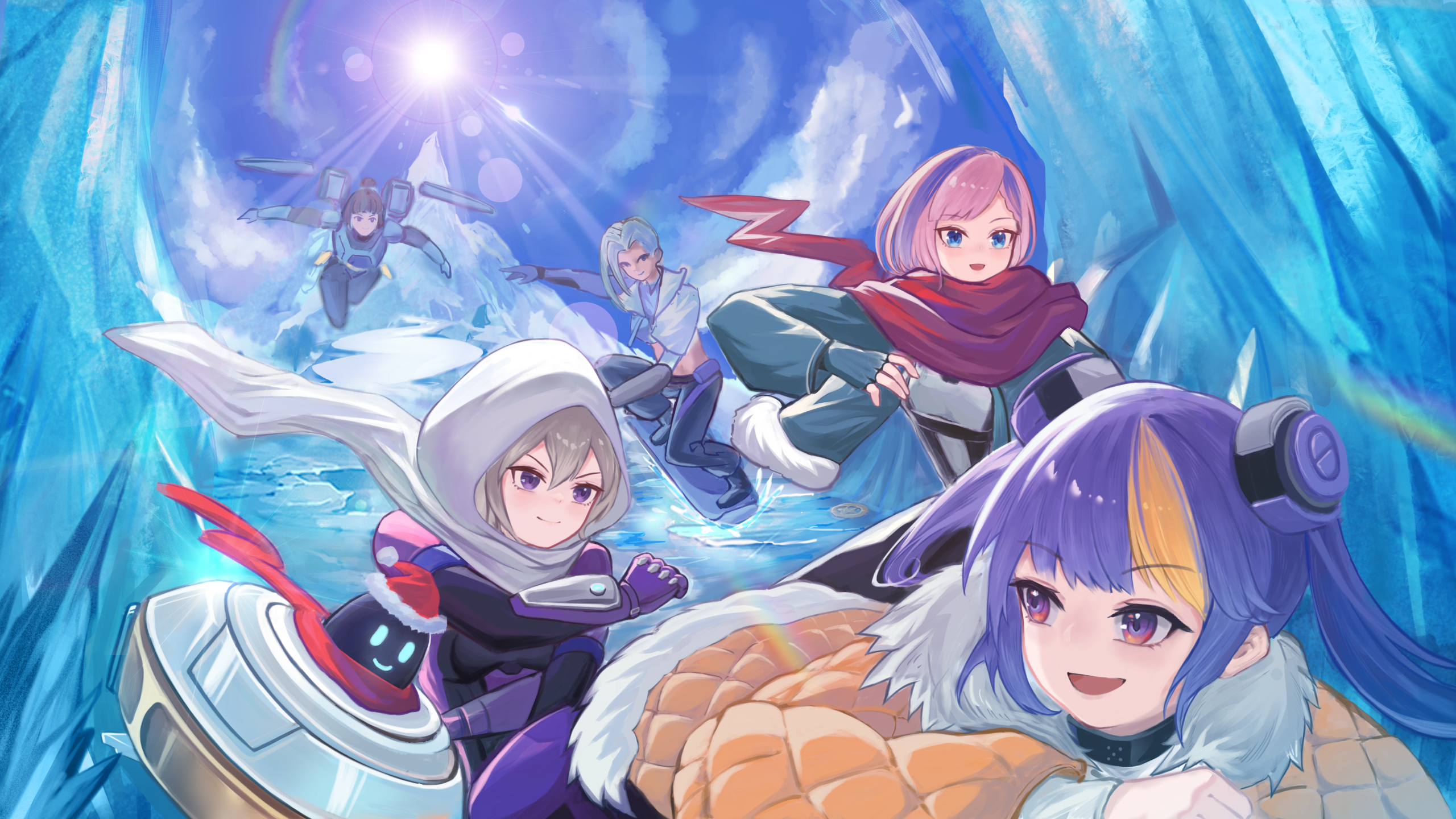 冬日降临，冰雪狂欢！一起来滑雪吧！