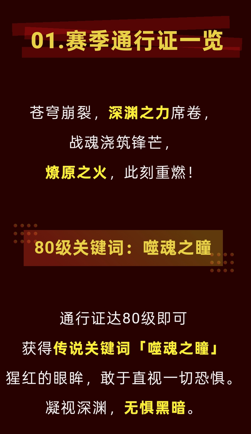 S4赛季4.1开启！超硬核关键词携专属觉醒技能，助你击碎黑暗