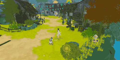 【场景设定集】风车转啊转，狼影摇啊摇，欢迎来到鲁迪村！