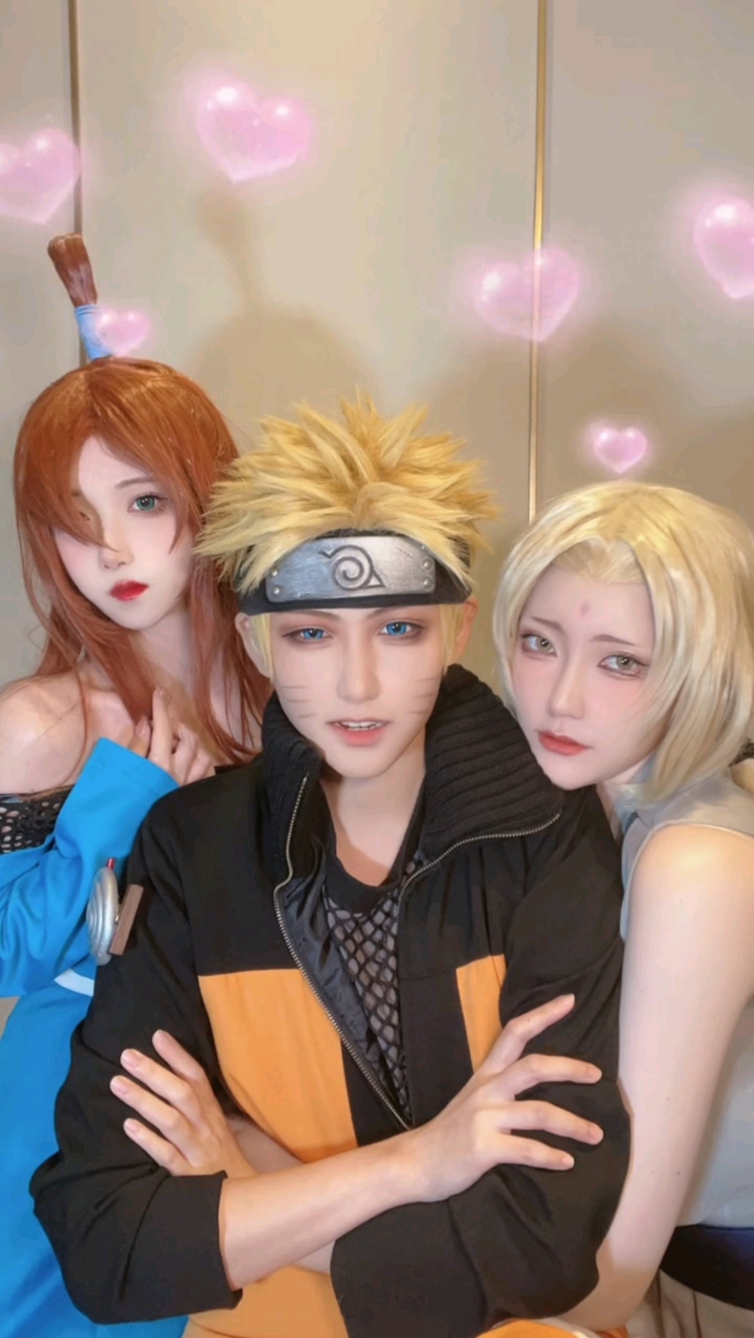 鸣人纲手照美冥cos