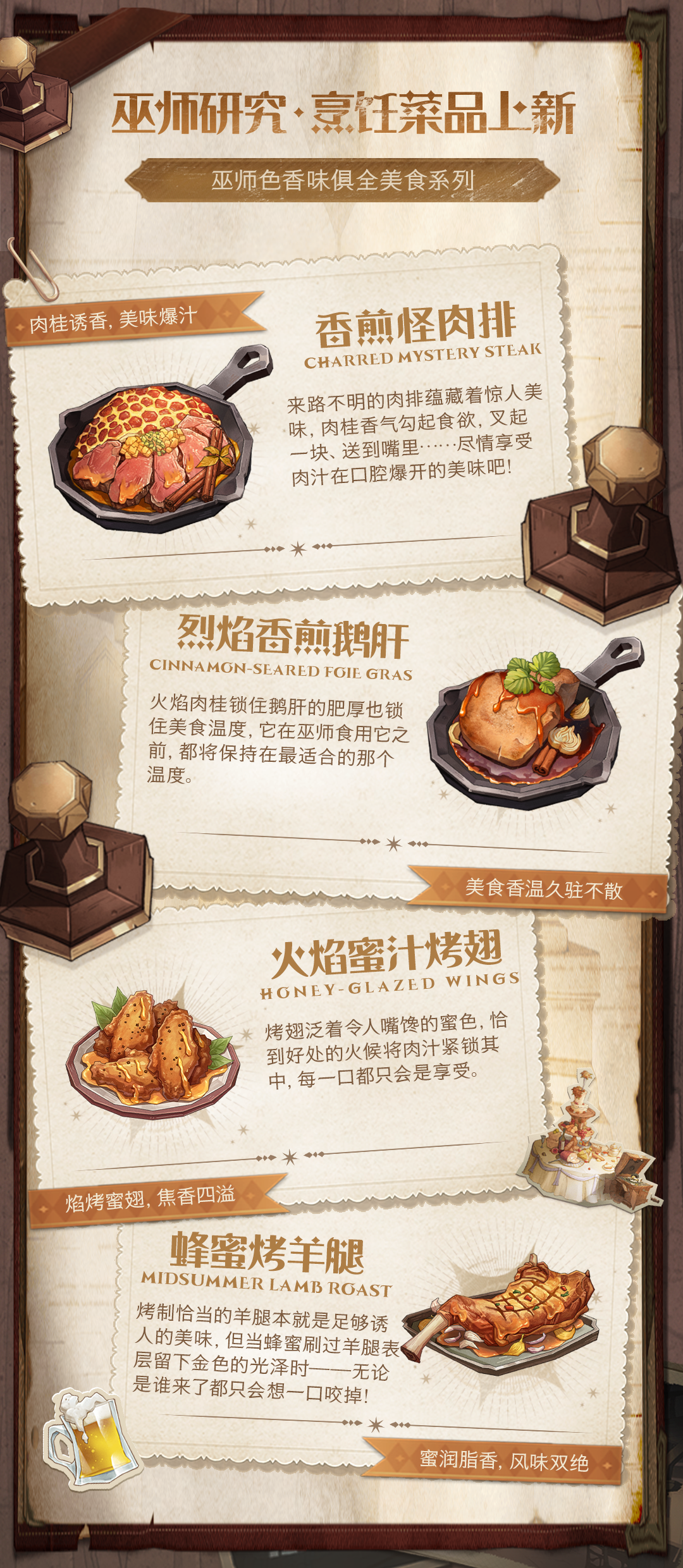 魔法头条丨巫师研究「烹饪学」更新！