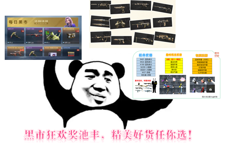 【互动话题】黑市狂欢热度颇高，未来新形式畅想！