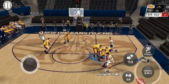 美职篮2K20：选粉钻卡利拉德考虑打防守位配合得分更合适