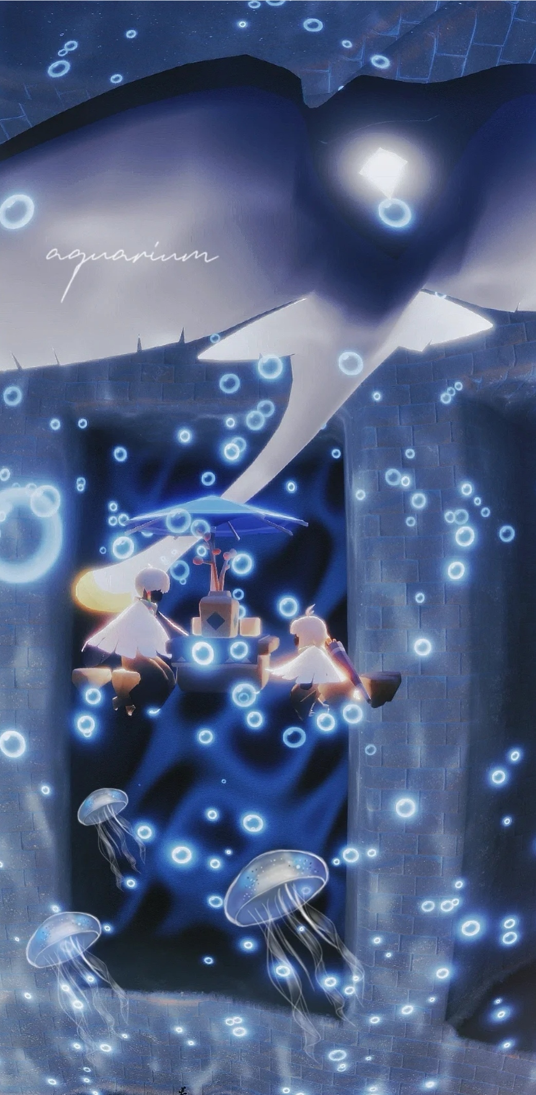 光遇美图问君能有几多愁恰似暮土遇冥龙