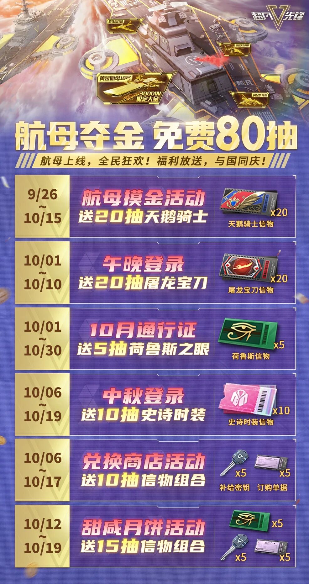 砖妹把十一福利攻略做好了！