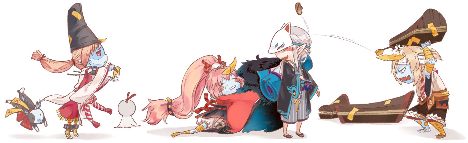 阴阳师：盘点平安京3组兄弟式神，最后一对你可能不知道