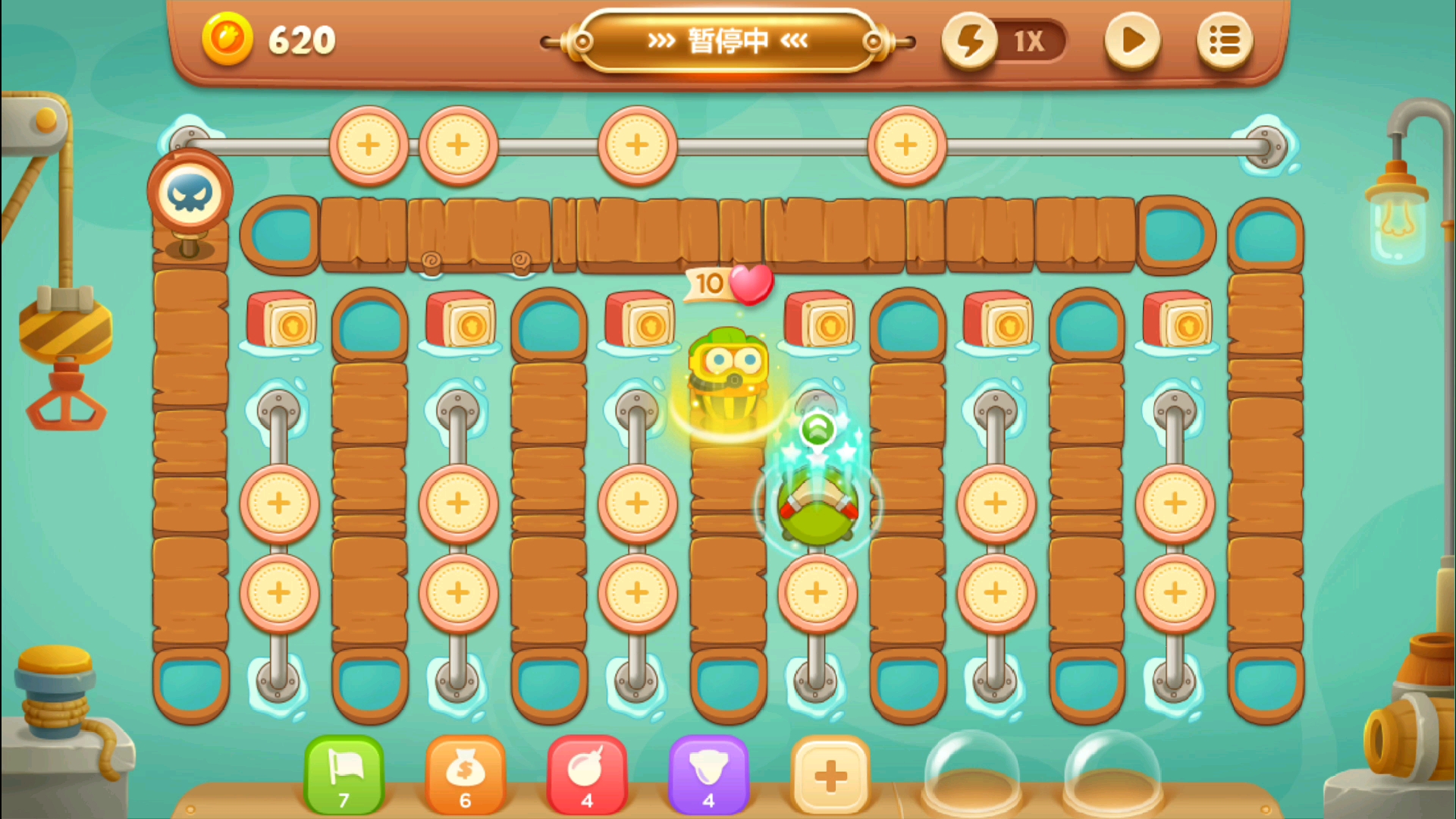 【保卫萝卜三单机版】码头第八关