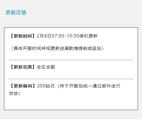 2月8日停机更新：阴阳双刃“千宏”登场，“疾风速运”活动开启！