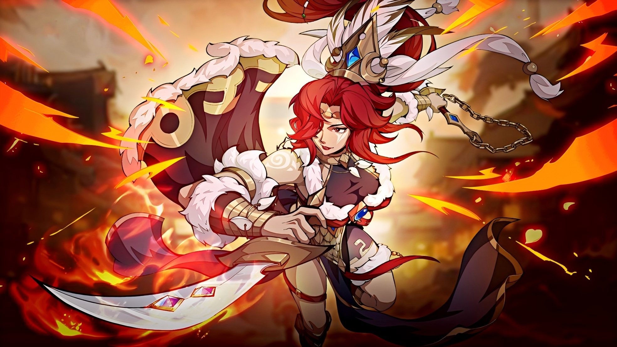 《群英风华录》武将介绍-祝融