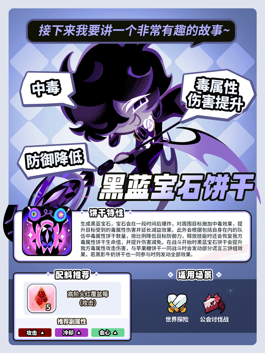 「麦克风测试完毕~」黑蓝宝石饼干 技能情报