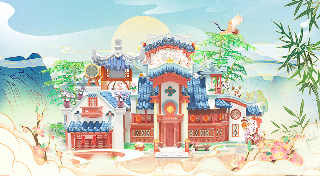 【主题皮肤】春日江南烟雨处，幽幽园林遇故人