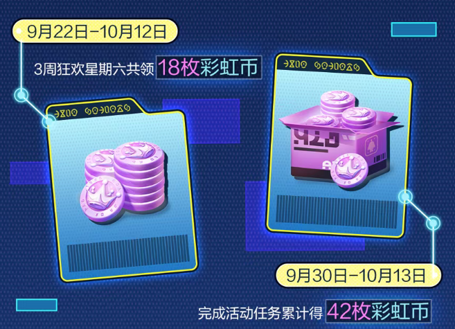 游戏五日谈：蛋仔派对国庆版本大爆料，登录即送彩虹币